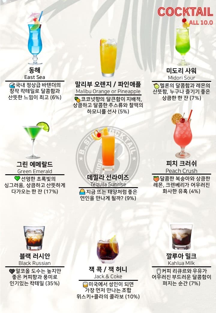 메뉴판 4