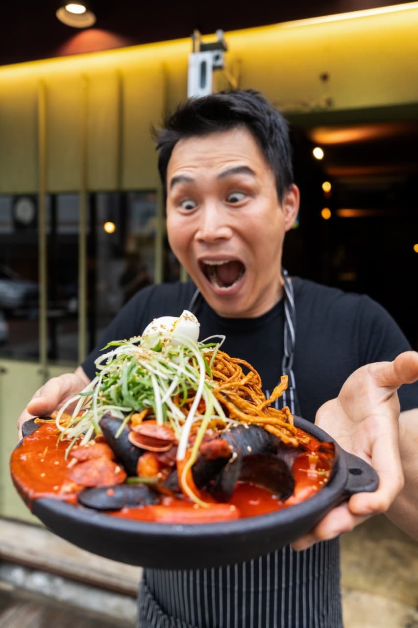 수주식당 내부 전경