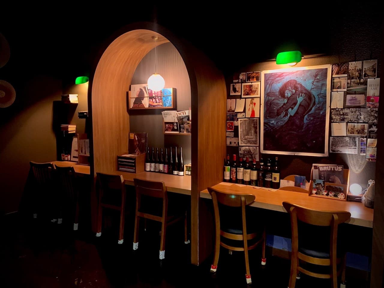 펜스터 전남 내부 전경 - 바(Bar)