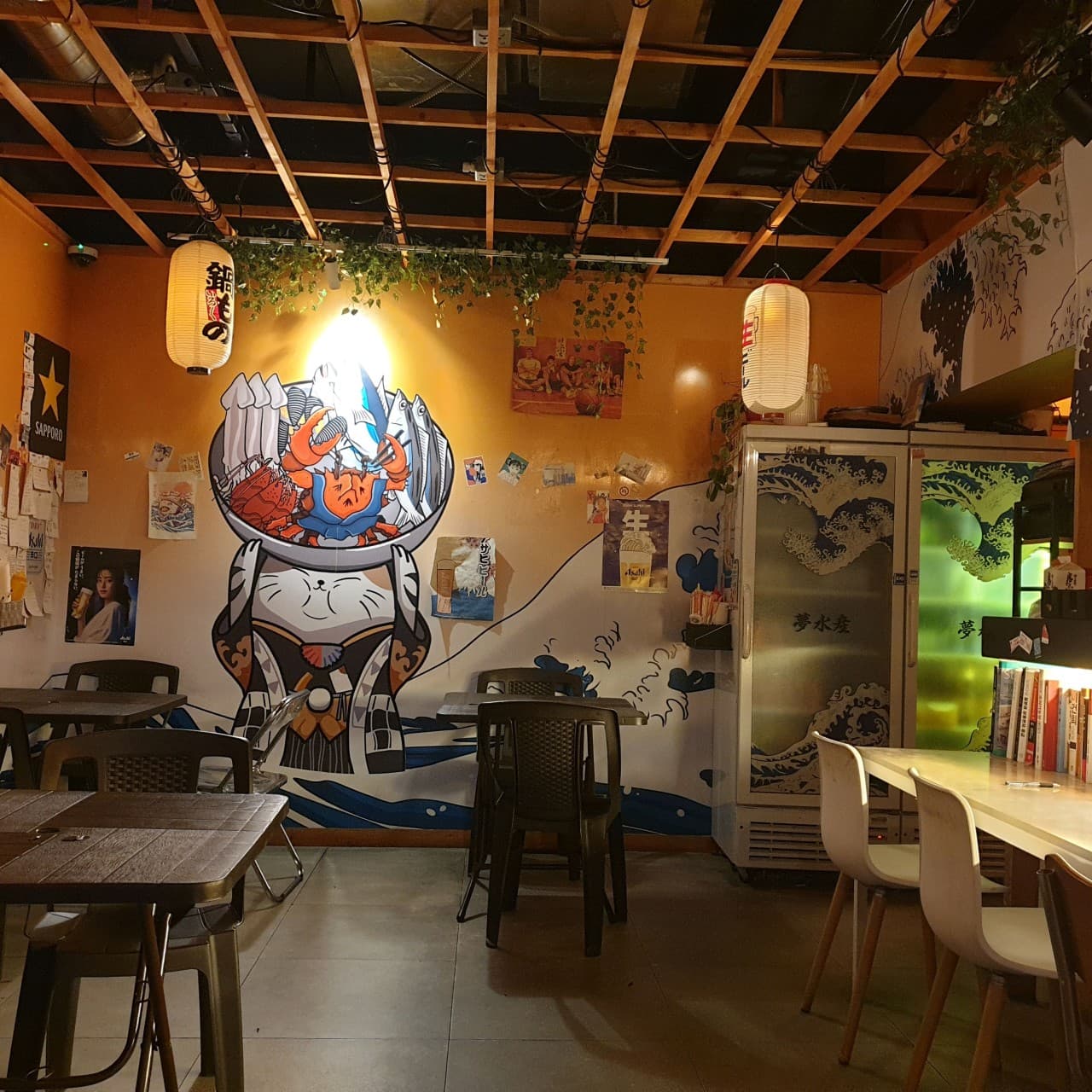 몽수산 본점 대구 내부 전경